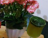 A picture of step 3 of Mint margarita.