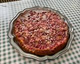 Une image de l'étape 12 de Tarte sans pâte aux amandes et groseilles rouges.