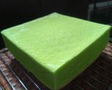 Foto langkah ke 6 dari resep Ogura Cake Pandan.