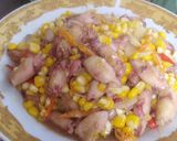 Foto langkah ke 4 dari resep Baby cumi tumis jagung.