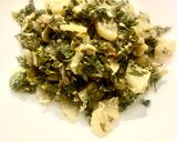 A picture of step 4 of Radish leaves vegetable (Mooli aur us Ke paton ki sabzi).