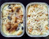 Foto langkah ke 4 dari resep Keto Bread pudding / keto puding roti #ketopad #keto.