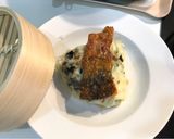 Hình bước làm 6 của món Cơm chiên cá hồi