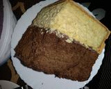 A picture of step 6 of Chocolatecake#wheatflourcontest#4wkschallenge.
