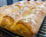 Pas rețetă Pachețele din cocă de cartofi, umplute cu brânză dulce de vacă, stafide și mere cu scorțișoară😋 1 fotografie