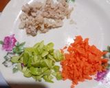 Foto langkah ke 2 dari resep H28. Bubur Lele, Wortel, Edamame dan Santan (6 month+).