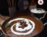 A picture of step 7 of Dal Makhani.
