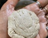 A picture of step 7 of Kuttu Ata ki Aloo Kachori.