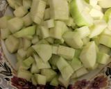 عکس مرحله 1 از دستور خوراک قارچ و کدو سه سوته 🥒