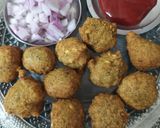 A picture of step 7 of Mix dal pakoda.