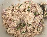 ลาบเต้าหู้ทอด วิธีทำสูตร 3 รูป