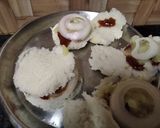 A picture of step 1 of Idli sandwich.