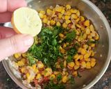 A picture of step 5 of Corn Chaat.