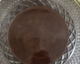 Foto langkah ke 1 dari resep Puding Coklat Buah Naga dan Pear.