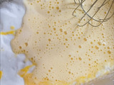 Tarta de manzana con harina de coco