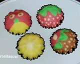 Foto langkah ke 4 dari resep Bolu kukus mekar warna warni.
