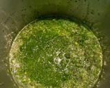 Foto del paso 5 de la receta: Crema de espárragos verdes con espinacas