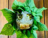 Hình bước làm 15 của món Bún đậu mắm tôm Halloween với chả đậu hũ, lưỡi heo, và lòng non