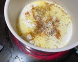 A picture of step 3 of Chicken & broccoli with creamy garlic Parmesan sauce.