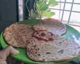 A picture of step 7 of Multigrain aata Instant Aloo paratha.