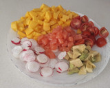 Foto del paso 2 de la receta: Cuscús con salmón y mango