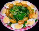 Hình bước làm 4 của món Salad Rau Càng Cua