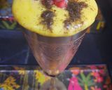 A picture of step 3 of Mango smoothie.