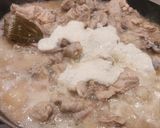 A picture of step 4 of Makhmali White Gravy Chicken.