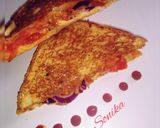 वेजिटेबल चीज़ सैंडविच (Vegetable cheese sandwich recipe in hindi) रेसिपी चरण 4 फोटो
