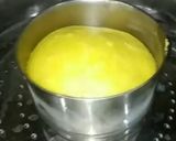 A picture of step 5 of Eggless Custard cake.