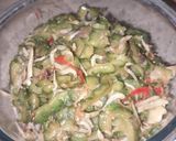Foto langkah ke 8 dari resep Oseng Pare Teri.