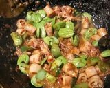 Foto langkah ke 7 dari resep Cumi pete cabe ijo.