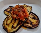 Foto del paso 4 de la receta: BERENJENA🍆Rellena con Chorizo y🍅Tomate San Marzano...!
