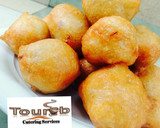 A picture of step 8 of Puff puff.