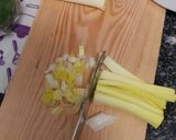 Foto del paso 2 de la receta: ~Pasta de colores con pollo y verduras~