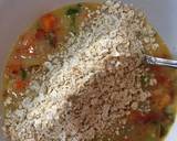 Vegetables Oats Omelette langkah memasak 3 foto