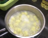 Hình bước làm 6 của món Trân châu khoai lang đường mật