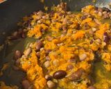 A picture of step 2 of Gnocchi with Squash and Mixed Beans.