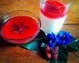 รูปขั้นตอนการทำที่ 3 ของ Mulberry Panna cotta