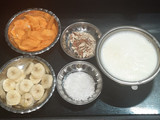 मैंगो बनाना मिल्क शेक (mango banana milk shake recipe in Hindi)