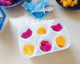 鮮果優格冰棒(芒果&火龍果)的食譜步驟3照片