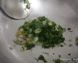 A picture of step 1 of Veg soupy Noodles.