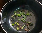 A picture of step 4 of Khatti meethi Gujrati kadi.