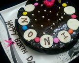 চকলেট বার্থ ডে কেক(chocolate birthday cake recipe in Bengali) রেসিপি ধাপ - 7 ছবি