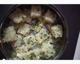 Coconut khoya burfi recipe step 7 photo
