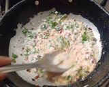 A picture of step 3 of Dahi tadka.