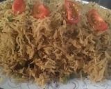 A picture of step 5 of Matar Pulao.