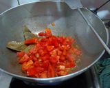 A picture of step 2 of Rajma Curry.