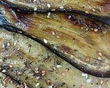 Une image de l'étape 5 de 🍆Aubergine grillée au zaatar.