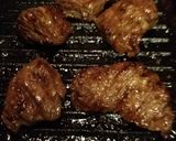 A picture of step 5 of Bianco Meats-Grilled Bourbon Steak Tips on Creamy Parm Polenta !.